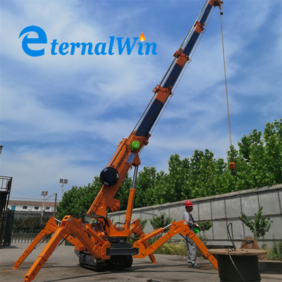 CE EPA EURO grúa de araña eléctrica grúa de elevación portátil máquina de construcción de 3 toneladas grúa de araña mini 2t 3t 5t 8t