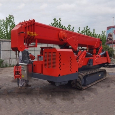 Grúa de correa eslabonada diesel teledirigida hidráulica de la araña de Electric Power 5ton 8ton