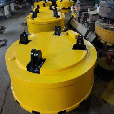 EOT de elevación Crane Magnet For Steel Factory del electroimán 3.5-34.1kw de la chatarra