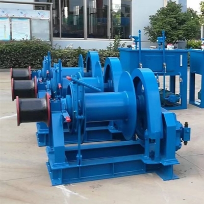 Torno remolcador hidráulico aprobado CCS del electro de la capacidad de Marine Electric Winch 25ton 250KN