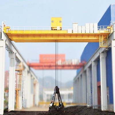 Puente de viga del doble de A5 A6 A7 Crane Lifting Height los 3-30m Crane With Grab de arriba