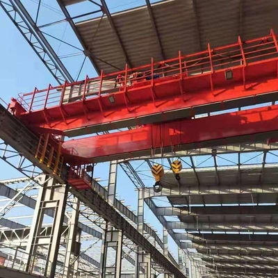 Máquina de arriba de la grúa del haz doble de acero de alta resistencia 3T-800T para la elevación industrial