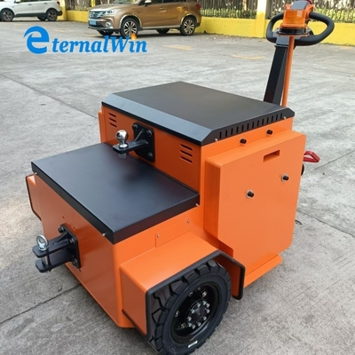 Tractor eléctrico de tracción manual de 20 toneladas eléctrico de batería camión de mano mini remolque tractor eléctrico Walkie