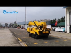 grúa de correa eslabonada de la araña