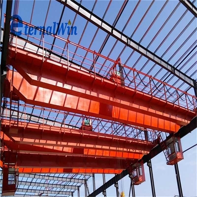 25 toneladas viga doble móvil eléctrica Crane For Heavy Goods de arriba de 30 toneladas
