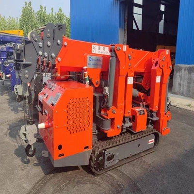 3 araña Crane Price de Ton Foldable Outriggers Hydraulic Crawler de la tonelada 8 de la tonelada 5