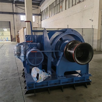 Torno eléctrico del amarre del torno 10ton 15ton del amarre del ancla del barco de pesca para el astillero