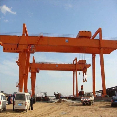 20-50 pórtico Crane With Remote Control de la viga de Ton Heavy Duty Mobile Double