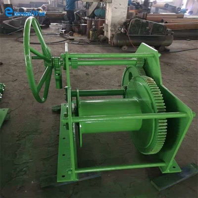 mano manual de 20kn 30kn 40kn 100kn que tira del torno para la cubierta del ancla del barco/de la nave