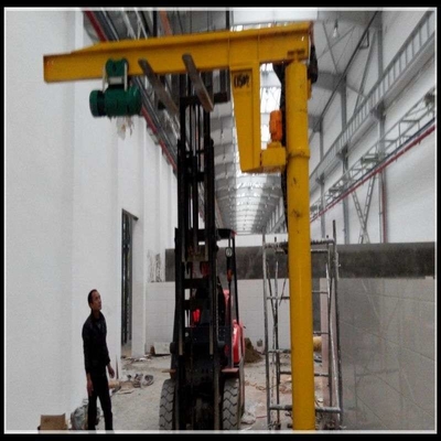 Rotación que gira el alzamiento de Crane Mini Fixed Pillar Jib With de la columna de 360 talleres