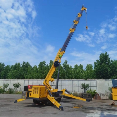 Araña de acero Crane With de 8 Ton Electric And Diesel Powered garantía de 3 años