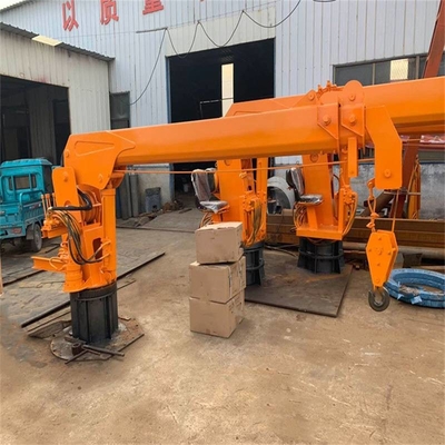 grúa móvil hidráulica de Crane Telescopic Boom Marine Deck del puerto 25t