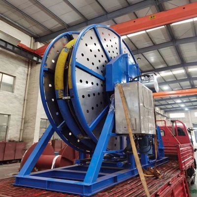 Gasoil Marine Ship 7.5T del LPG torno del carrete de la manguera de 5 pulgadas con el certificado del ABS RMRS DNV de CCS