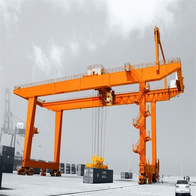 Tipo eléctrico Crane For Construction Site del pórtico de la viga de la elevación a prueba de explosiones doble del pórtico