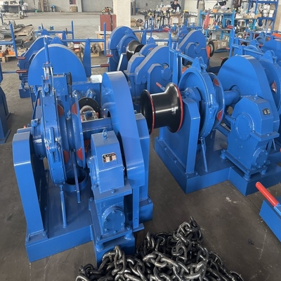 Carga clasificada de Marine Hydraulic Hoisting Machine With y velocidad modificadas para requisitos particulares del torno