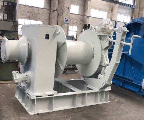 Torno hidráulico eléctrico Marine Mooring Winch de la nave de 100KN 150KN 200KN
