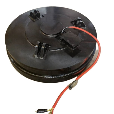 excavador de elevación circular Chuck 2 Ton Crane Magnet del electroimán 200N/Cm2