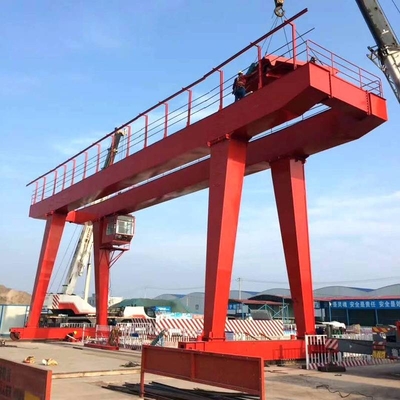 El palmo grande modifica el pórtico Crane For Steel Coil de las grúas para requisitos particulares del haz dual de la altura