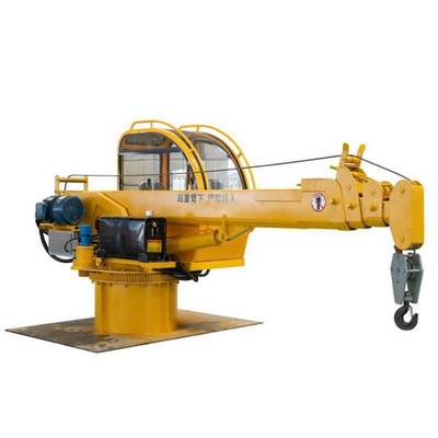 Auge telescópico de Crane Marine Deck Ship Crane With del puerto móvil de la rotación de 360 grados