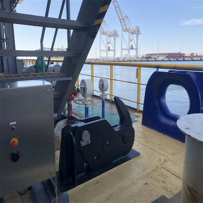 Sistema BV RMRS del gancho de la liberación rápida de 20 Ton-400 Ton Fast Unhooking Mooring Hook