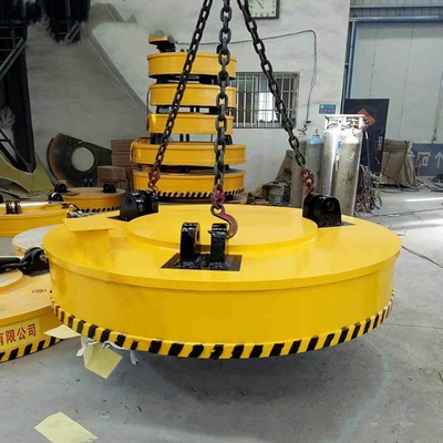 Tonelada giratoria 1500m m de Electromagnetic Chuck Overhead Crane Magnets 15 del excavador