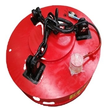 excavador redondo circular Crane Magnet Chuck Electromagnetic de 1T 20T