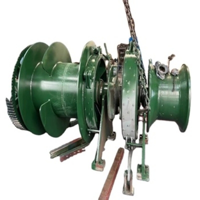 Cable de alta velocidad del torno eléctrico marino 24v 20t de la cubierta del barco de pesca que tira del torno del ancla