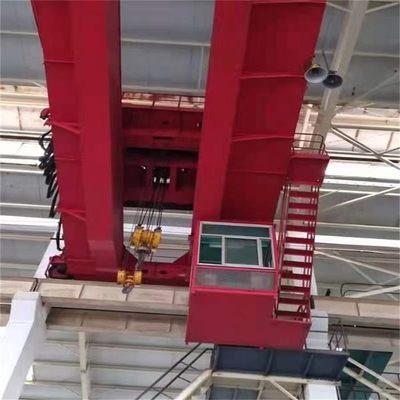 Gastos indirectos dobles Crane For Warehouse que viaja de la grúa de puente de arriba de la viga 80T 100T