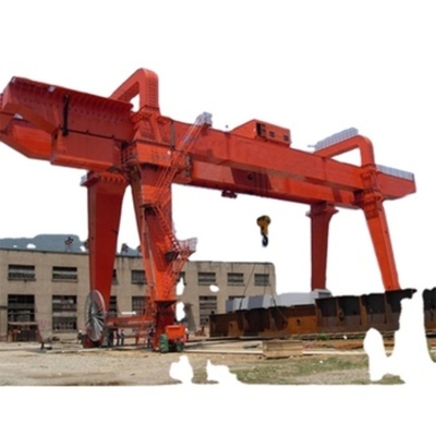 Puente de braguero de elevación del mármol europeo del barco Crane Double Girder Gantry 32T 50T