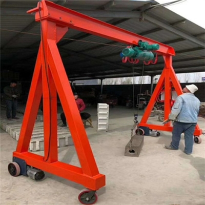 Equipo de elevación de aluminio portátil ligero hidráulico del pórtico de la grúa de pórtico de Warehouse 500kg