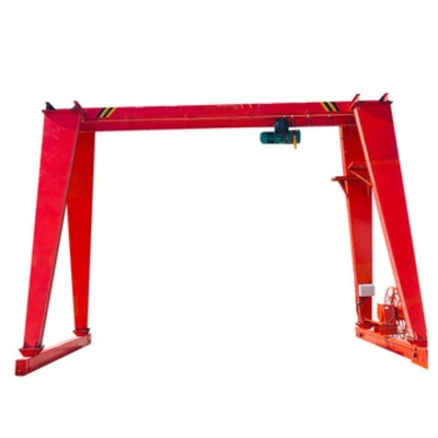 Solo pórtico 3T 5T de Crane Hoist Mobile Electric Overhead del puente de braguero de la viga