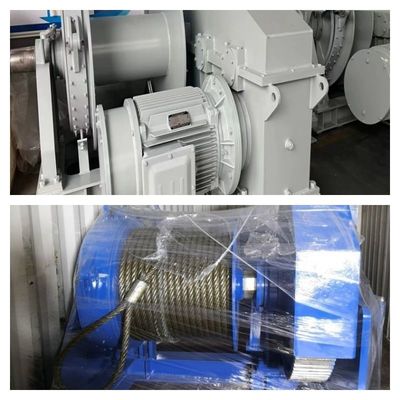 Ancla del certificado de 30 Ton Marine Electric Winch With BV que dirige remolcando el torno