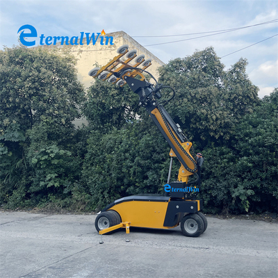 Transporte de vacío de vidrio seguro de 800 kg / manipulador de vacío de vidrio para paneles de vidrio