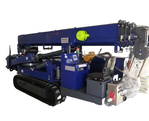 Grúa telescópica de rastrillo de araña de alto rendimiento con energía eléctrica y diesel