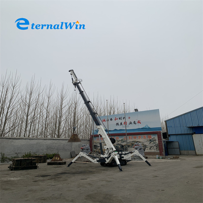 Grúa eléctrica y diesel de 5 toneladas con capacidad de elevación de 12 toneladas