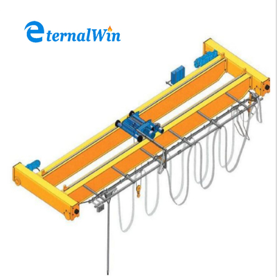 carretilla doble móvil europea de Crane Travelling Overhead Crane Winch de la viga de 20T 50T