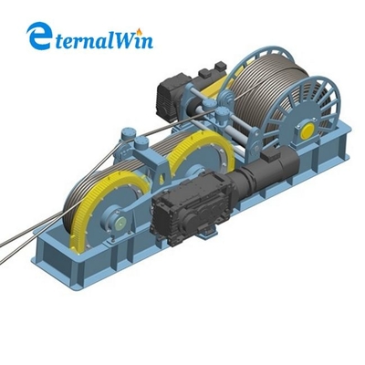 Víncula de fricción eléctrica o hidráulica de 5 toneladas 20 toneladas 5 m/min