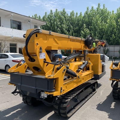 CE Telescópico Boom Diesel y energía eléctrica 5 toneladas Mini Araña grúa de rastreo