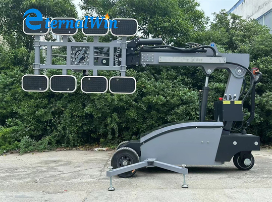 380V/220V manipulador de vidrio al vacío con rotación de 360 grados y capacidad de carga máxima de 800 kg