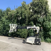 Potente levantador de vidrio al vacío de 800 kg con rotación flexible de 360 grados