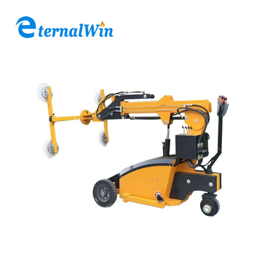 800 kg 360 grados elevador de vidrio rotativo con accionamiento eléctrico y mando a distancia por cable