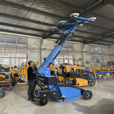 3.5m altura de elevación transportador de vacío de vidrio con rotación de 360 grados