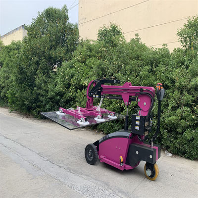 Potente levantador de vidrio de vacío de carga máxima de 800 kg con rotación de 360 grados y altura de elevación máxima de 5 m