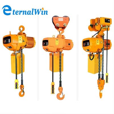 Elevador de cadena eléctrica OEM con control remoto G80 para uso en talleres con I-Beam y Jib Crane de 220V/380V