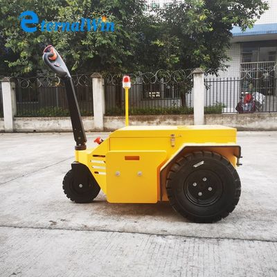 Tractor de remolque eléctrico de construcción de acero de capacidad 20000 kg con fuerza de tracción de 7000N