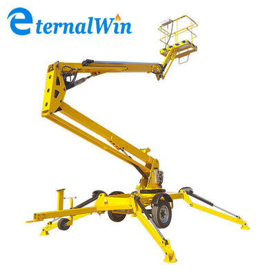 8m 10m 12m 14m Plataforma portátil hombre elevador plataforma de trabajo aéreo máquina hidráulica