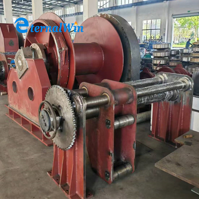 Cinturón eléctrico de carga pesada personalizado de 60 toneladas para buques marinos para el deslizamiento del astillero