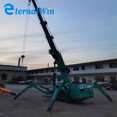Grúa Araña Amarilla / Roja / Azul / Negra O Verde Con Acero Y Capacidad de Elevación de 1.2 Toneladas