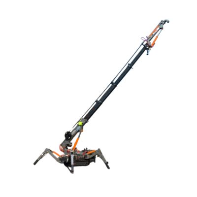 Grúa araña EW con control remoto inalámbrico, capacidad de 3-12 toneladas