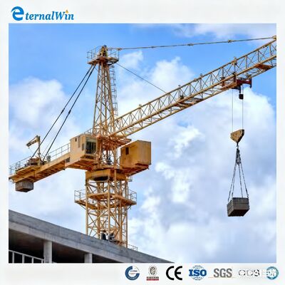 Grúa torre trepadora | Grúa de elevación de servicio pesado para proyectos de gran altura | OEM disponible